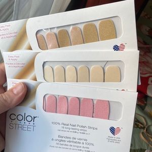 Color Street - Pop the Bubbly, Shape Shifter and Alter Ego